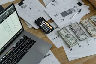 Person planning finances